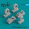 ResKit Models A-37 Dragonfly wheels set 1:72 (RS72-0168)