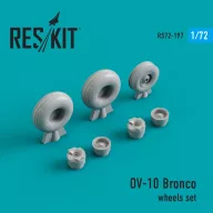   ResKit Models OV-10 Bronco wheels set (weighted) 1:72 (RS72-0197)