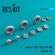  ResKit Models Harrier GR.7/GR.9/AV-8B wheels set 1:72 (RS72-0212)
