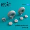 ResKit Models DH.98 Mosquito wheels set 1:72 (RS72-0240)