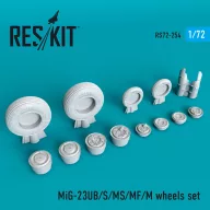   ResKit Models MiG-23 (UB,S,MS,MF,M) wheels set 1:72 (RS72-0254)