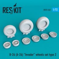   ResKit Models B-26 (A-26) Invader type 2 wheels set 1:72 (RS72-0261)