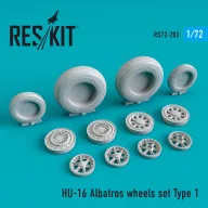   ResKit Models HU-16 Albatros wheels set type 1 1:72 (RS72-0283)