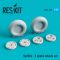 ResKit Models Spitfire - 3 spoke wheels set (RS72-0298) 1:72 (RS72-0298)