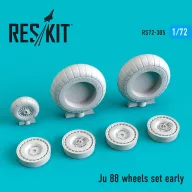 ResKit Models Ju-88 wheels set early type 1:72 (RS72-0305)