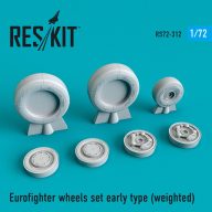   ResKit Models Eurofighter wheels set early type (weighted) 1:72 (RS72-0312)