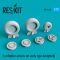 ResKit Models Eurofighter wheels set early type (weighted) 1:72 (RS72-0312)