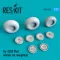 ResKit Models Do-335? Pfeil wheels set (weighted) 1:72 (RS72-0332)