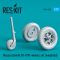 ResKit Models Bf-109E wheels set (weighted) 1:72 (RS72-0339)