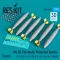 ResKit Models Mk.82 thermally protected bombs (6 pcs) (F-4, F-8, F-14 F-18, A-1, A-4, A-6, A-7, AV-8B) (3D Printed) 1:72 (RS72-0344)