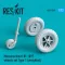 ResKit Models Bf-109 (F, G-early) wheels set ype 1 (weighted) 1:72 (RS72-0349)