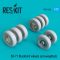 ResKit Models SR-71 Blackbird wheels set (weighted) 1:72 (RS72-0355)