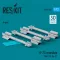 ResKit Models R-73 missiles (4 pcs) (MiG-29, Su-27) (3D Printed) 1:72 (RS72-0372)