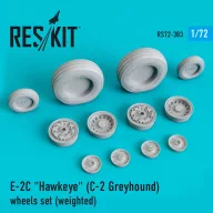   ResKit Models E-2C Hawkeye (C-2 Greyhound) wheels set (weighted) 1:72 (RS72-0383)