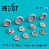   ResKit Models T-38 (A, B) Talon l wheels set (weighted) 1:72 (RS72-0385)
