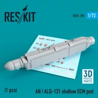   ResKit Models AN / ALQ-131 shallow ECM pod (3D Printed) (A-7, A-10, F-4, F-16, F-111, C-130) 1:72 (RS72-0393)