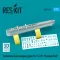ResKit Models Centerline multi weapon pylon for F-105 Thunderchief (3D Printed) 1:72 (RS72-0417)