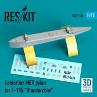   ResKit Models Centerline MER pylon for F-105 Thunderchief (3D Printed) 1:72 (RS72-0426)