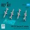 ResKit Models AIM-7M Sparrow III missiles (4 pcs) (F-4, F-5, F-15, F-16, F-14, F/A-18) (3D Printed) 1:72 (RS72-0459)