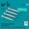 ResKit Models Mk.83 bombs with BSU-35 thermally protected (4 pcs) (A-4, A-6, A-7, F-4, F-8, F-14, F/A-18(C,D,E,F), AV-8B, S-3) (3D printed) 1:72 (RS72-0494)