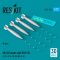 ResKit Models Mk.83 bombs with BSU-85 (4 pcs) (F-14, F/A-18, AV-8B, S-3) (3D printed) 1:72 (RS72-0495)