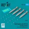 ResKit Models Mk.83 bombs with BSU-85 thermally protected (4 pcs) (F-14, F/A-18, AV-8B, S-3) (3D printed) 1:72 (RS72-0496)