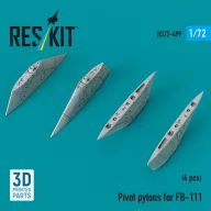  ResKit Models Pivot pylons for FB-111 (4 pcs) 1:72 (RS72-0499)
