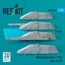 ResKit Models Pivot pylons for F-111C with LAU-105 (4 pcs) 1:72 (RS72-0501)