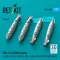 ResKit Models GBU-54 (LJDAM) bombs (4 pcs) (A-10C, F-15E, F-16C/D, F-22A, F-35A, B-1B, B-2A, B-52H, MQ-9) (3D Printed) 1:72 (RS72-0504)