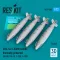 ResKit Models GBU-54 (LJDAM) bombs thermally protected (4 pcs) (AV-8B, F/A-18A-F, F-35B, F-35C) (3D Printed) 1:72 (RS72-0505)
