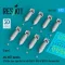 ResKit Models AN-M57 bombs (250 lbs, box-type fin) for all USAF & RAF of WW2 & Korean War (8 pcs) (3D Printed) 1:72 (RS72-0537)