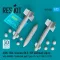 ResKit Models AGM-130C missiles (BLU-109 warhead) (2 pcs) with AN/AXQ-14 data link pod (1 pcs) (F-16I, F-15E, F-111F) (3D Printed) 1:72 (RS72-0544)