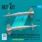 ResKit Models GBU-10 Paveway I laser guided bombs with BSU-37/B fin and BSU-3A/B wing (slow speed) thermally protected (2 pcs) (F-4D/E, F-111, A-6A, A-7E) (3D Printed) 1:72 (RS72-0576)