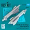 ResKit Models Kh-29L (AS-14A Kedge) missiles with AKU-58 (2 pcs) (Su-17, Su-25,Su-24, Su-30) (3D Printed) 1:72 (RS72-0600)