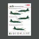 ResKit Models Su-25 Frogfoot Clover (BLUE 01, 04, 10, 22, 33) Ukrainian Air Forces (Main Decals with Stencils)(1/48) 1:48 (RSB48-0005)