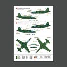ResKit Models Su-25 Frogfoot Clover (BLUE 01, 04, 10, 22, 33) Ukrainian Air Forces (Main Decals with Stencils)(1/48) 1:48 (RSB48-0005)