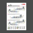 ResKit Models Su-25 Frogfoot DARK Digital (Pixel) (BLUE 09, 15, 17, 21, 29, 30, 31, 37, 39, 46, 49) Ukrainian Air Forces (Main Decals with Stencils)(1/48) 1:48 (RSB48-0011)