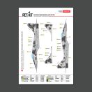 ResKit Models MiG-29 9-13 (White 57) Digital (Pixel) Ukrainian Air Forces (Main Decals with Stencils & Masks for painting 4 pcs) 1:48 (RSB48-0013)