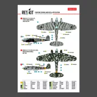   ResKit Models Heinkel He 111 (H-16,H-20,H-22) late series decals 1:48 (RSB48-0015)