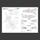 ResKit Models MiG-25 Foxbat Stencils Decals 1:72 (RSB72-0003)