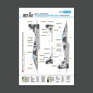 ResKit Models MiG-29 Fulcrum 9-13 (White 57) Digital (Pixel) Ukrainian Air Forces for GWH kit (Main Decals with Stencils & Masks for painting) 1:72 (RSB72-0006)