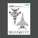 ResKit Models MiG-29 Fulcrum 9-13 (White 57) Digital (Pixel) Ukrainian Air Forces for GWH kit (Main Decals with Stencils & Masks for painting) 1:72 (RSB72-0006)