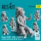 ResKit Models Mirage 2000C, 2000-5 (FRANCE) pilot sitting in ejection seat MB Mk.10Q (Type 1) (3D Printed) 1:32 (RSF32-0008)