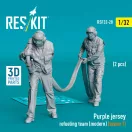 ResKit Models Purple jersey refueling team (modern) (scene 1) (2 pcs) (3D Printed) 1:32 (RSF32-0028)