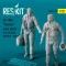 ResKit Models OV-10D+ Bronco male pilots (in a standing position - type 1) (2 pcs) (3D Printed) 1:32 (RSF32-0042)