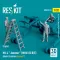 ResKit Models MJ-4 Jammer (MHU-83 B/E) driver & airmen (scene 1) (3 pcs) (3D Printed) 1:32 (RSF32-0051)
