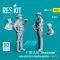 ResKit Models F-105 (F, G) Thunderchief male pilots (in a standing position - type 2) (2 pcs) (3D Printed) 1:32 (RSF32-0070)