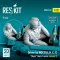ResKit Models Driver for MD-3 (A, B, C, T) Mule Deck Tractor (scene 1) (1 pcs) (3D Printed) 1:32 (RSF32-0082)