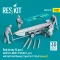 ResKit Models Red jersey (4 pcs) AERO 21A (MHU-191A/M) (1 pcs) with AIM-54A Phoenix (1 pcs) for F-14A,B (scene 2) (3D Printed) 1:32 (RSF32-0089)