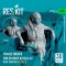 ResKit Models Female driver for US NAVY A/S32A-49 Deck Tractor (scene 1) (1 pcs) (3D Printed) 1:35 (RSF35-0004)
